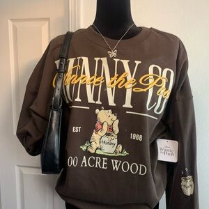Brown Winnie the Pooh Sweatshirt